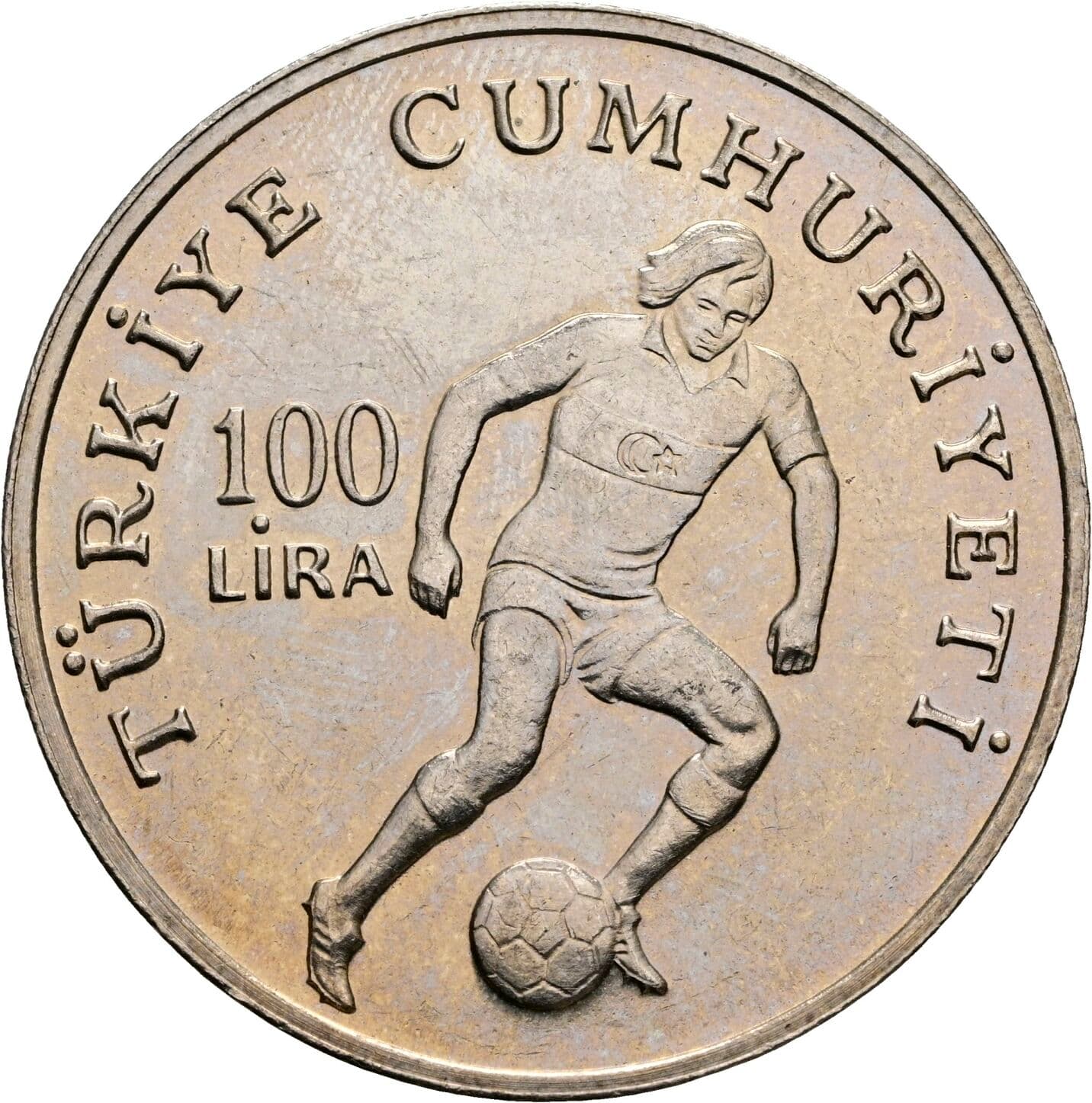 100 Lira 1982 – Vorderseite
