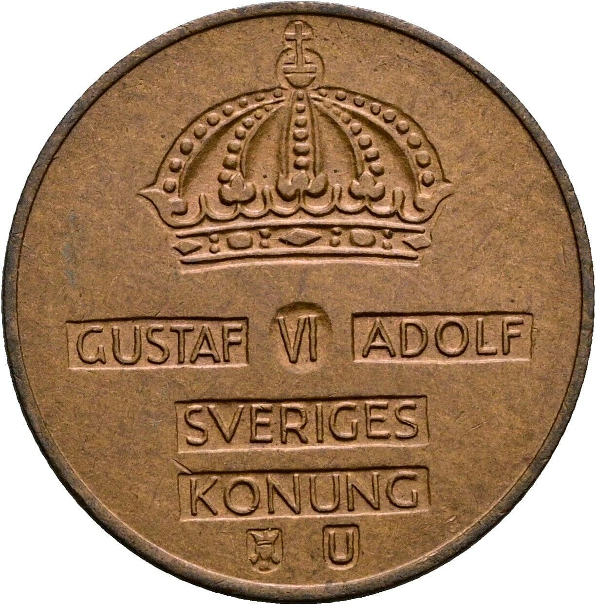 2 Öre Gustaf VI Adolf (1950-1973) 1969 – Rückseite