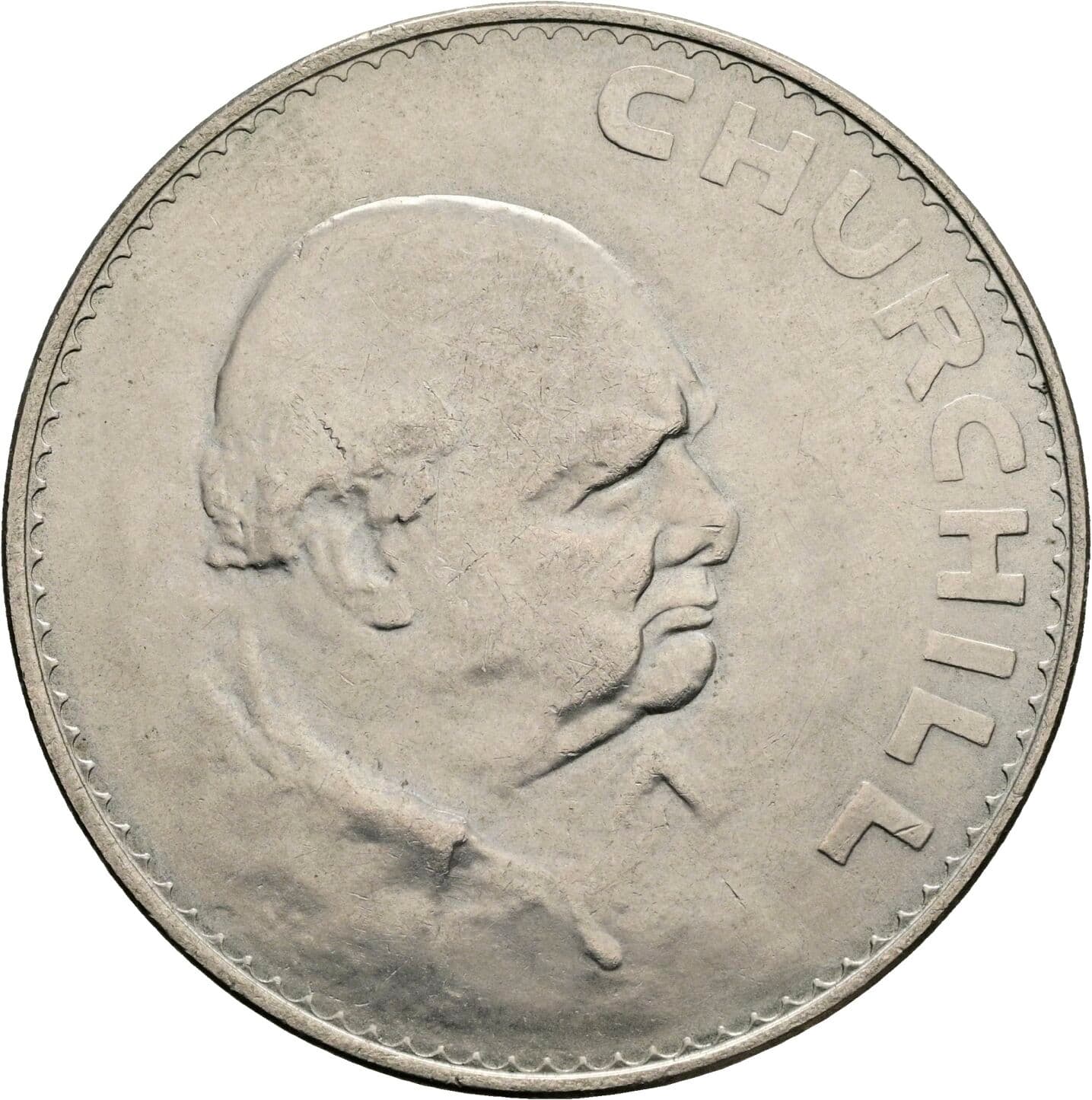 1 Crown Elisabeth II. 1952-2022 1965 – Vorderseite