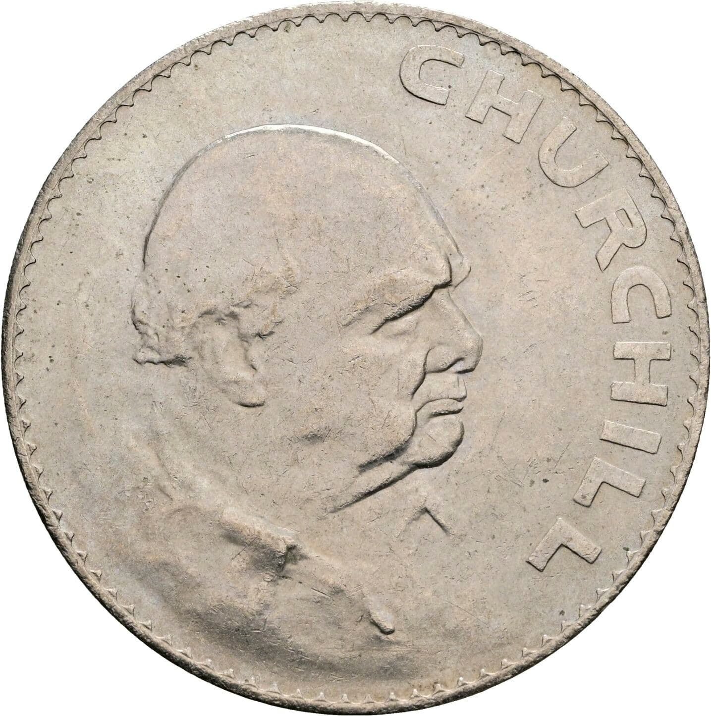 1 Crown Elisabeth II. 1952-2022 1965 – Vorderseite