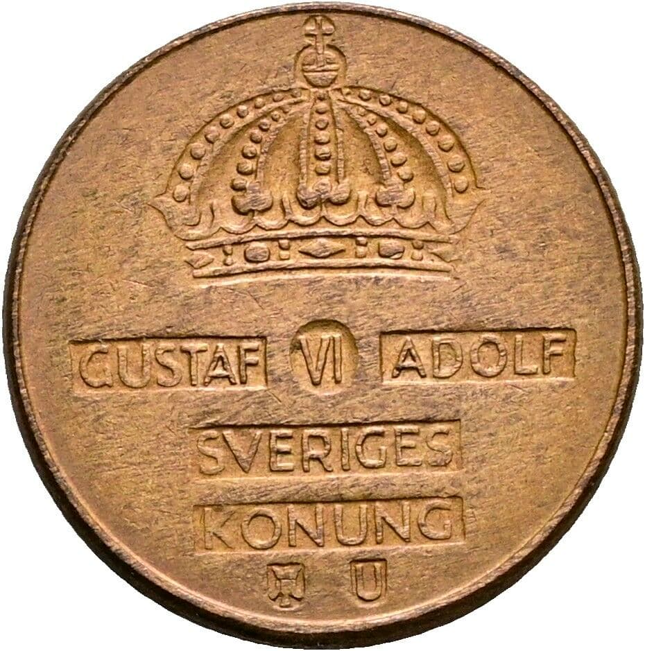 1 Öre 1961 – Rückseite