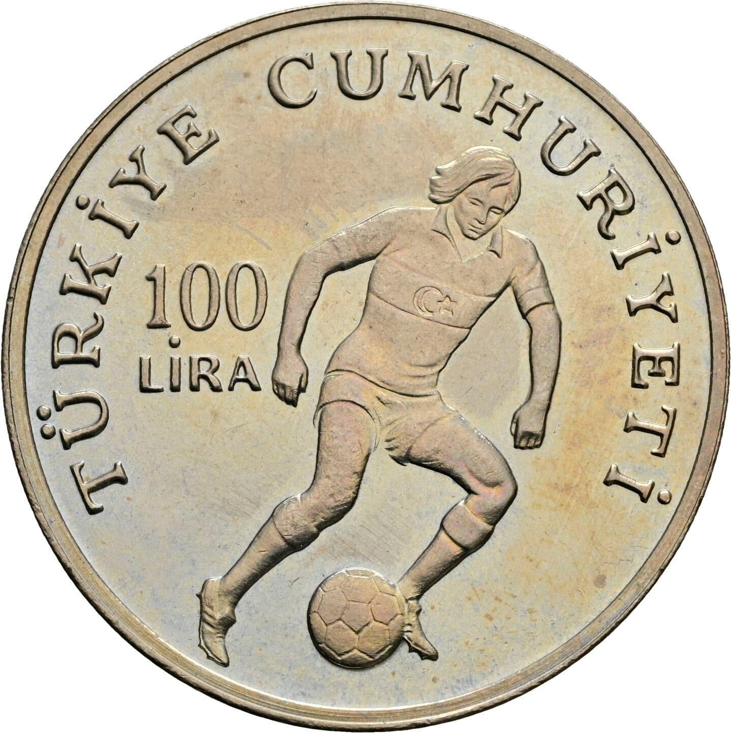100 Lira 1982 – Vorderseite