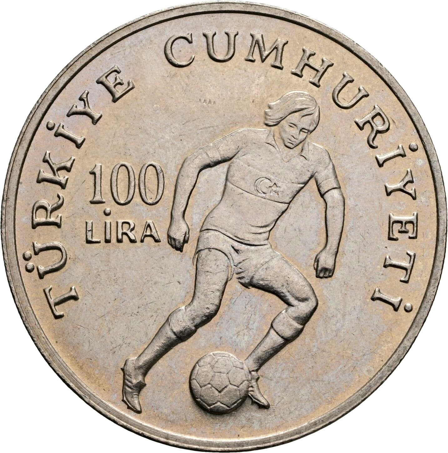 100 Lira 1982 – Vorderseite