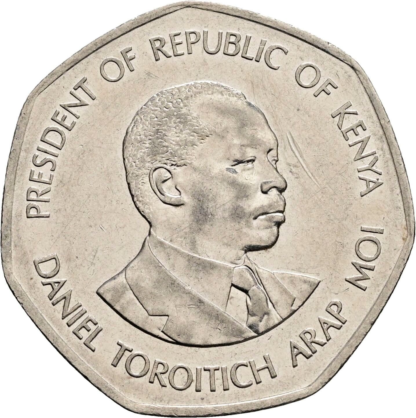5 Shillings 1994 – Vorderseite