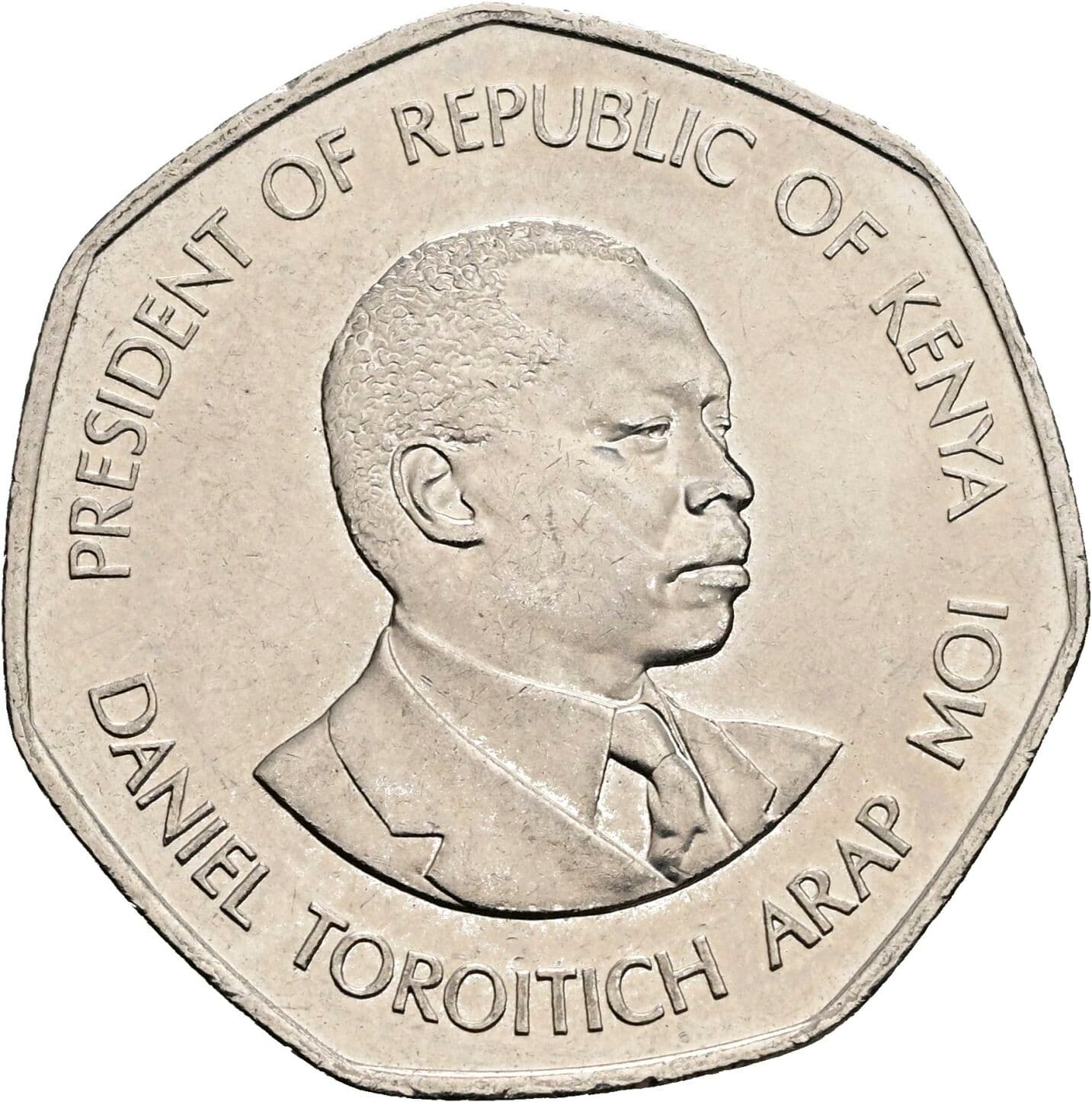 5 Shillings 1994 – Vorderseite