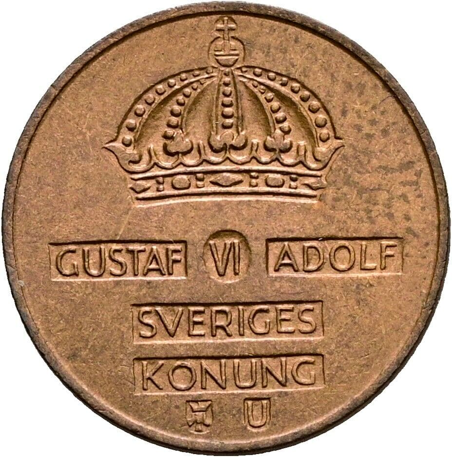 1 Öre 1971 – Rückseite