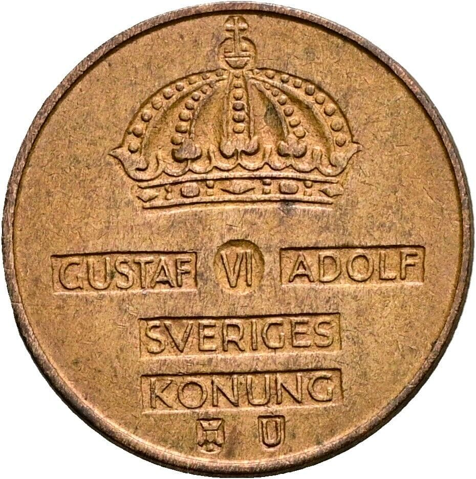 1 Öre 1962 – Rückseite