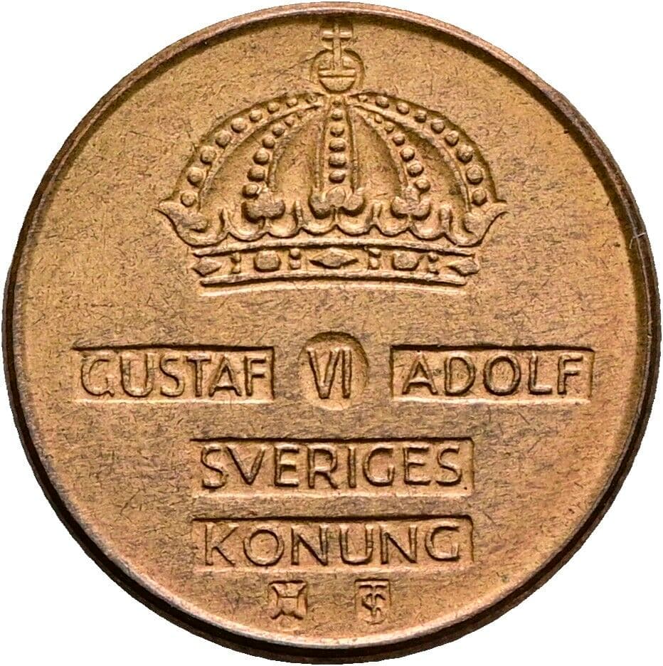 1 Öre 1959 – Rückseite