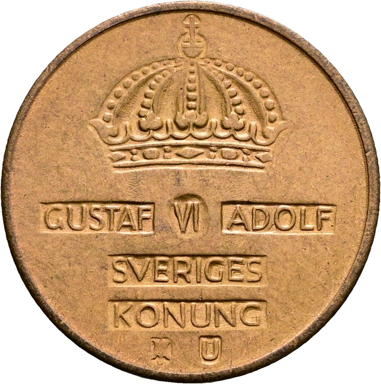 2 Öre Gustav VI. Adolf (1950-1973) 1971 – Rückseite