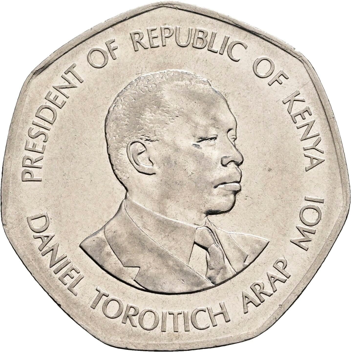 5 Shillings 1994 – Vorderseite