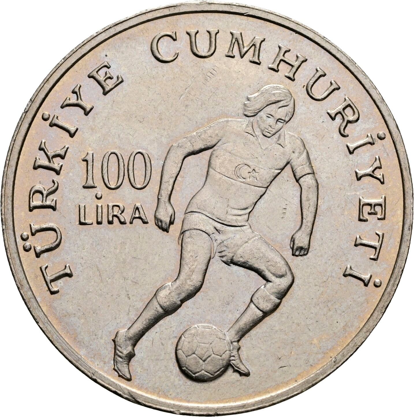 100 Lira 1982 – Vorderseite