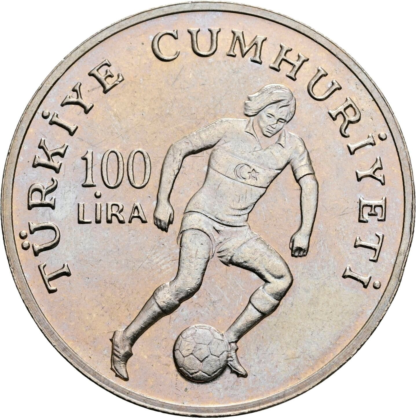 100 Lira 1982 – Rückseite