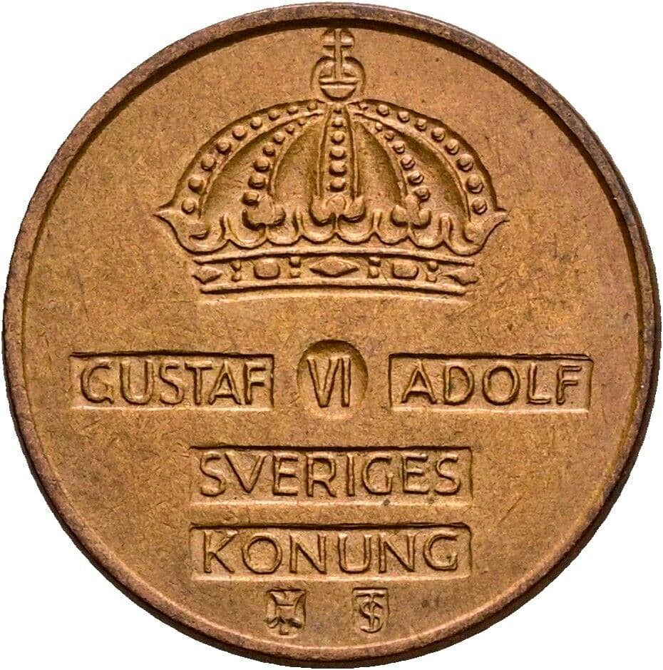 1 Öre 1960 – Rückseite