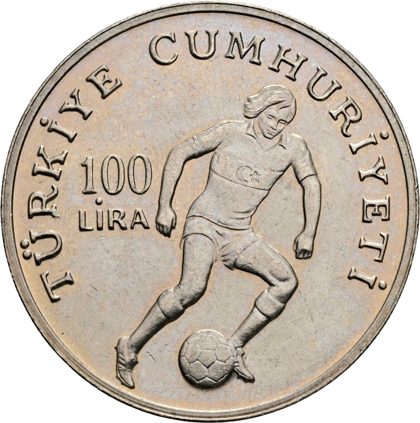 100 Lira 1982 – Vorderseite
