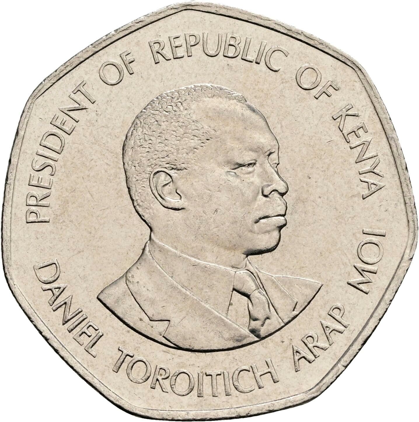 5 Shillings 1994 – Vorderseite
