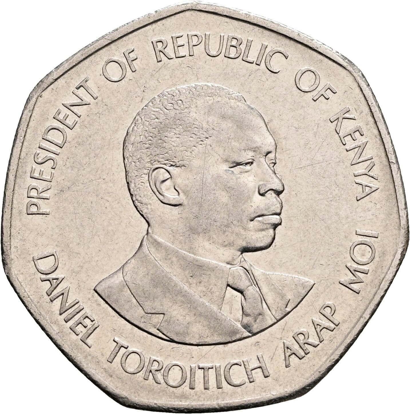 5 Shillings 1994 – Vorderseite