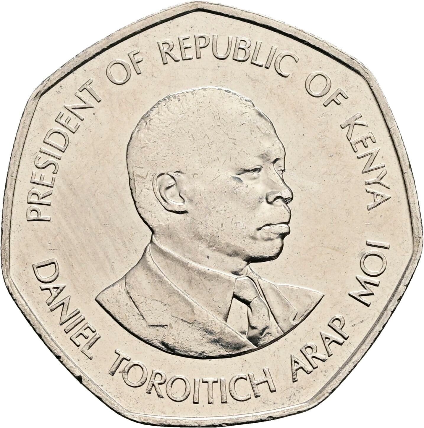 5 Shillings 1994 – Vorderseite