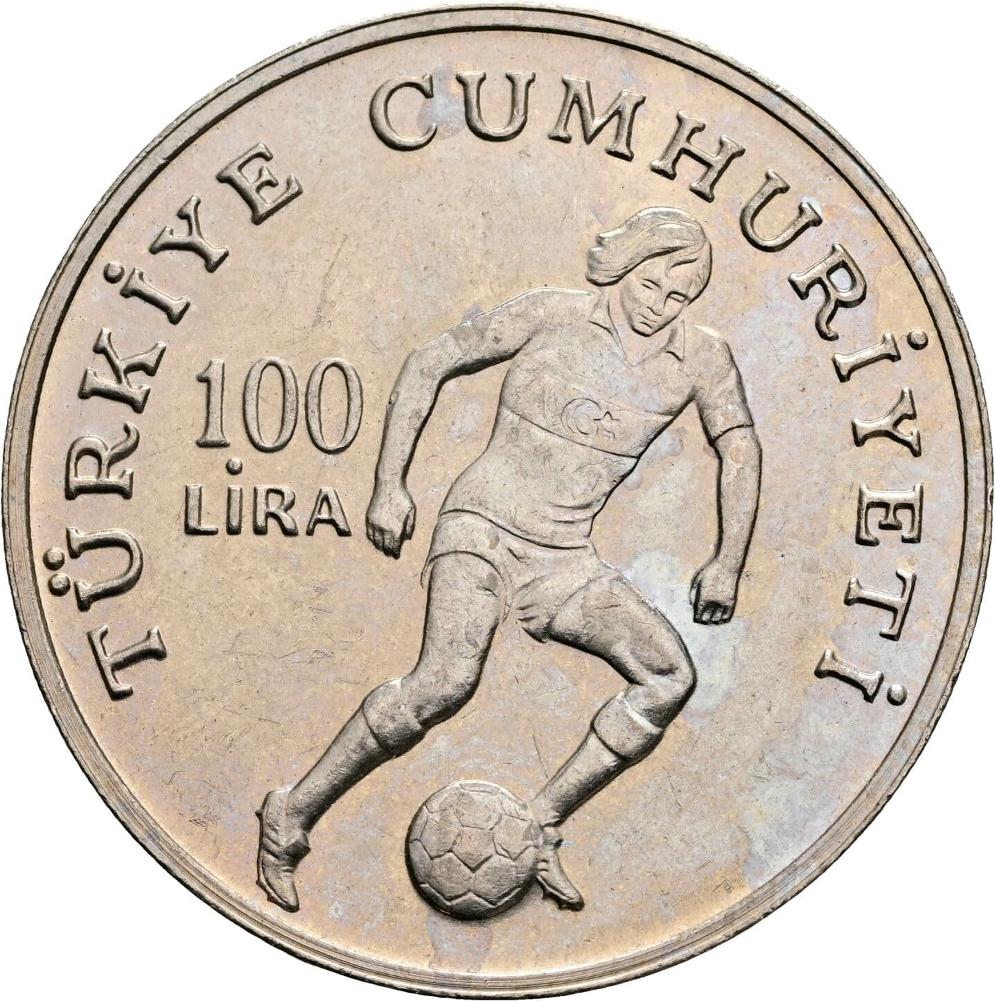 100 Lira 1982 – Vorderseite