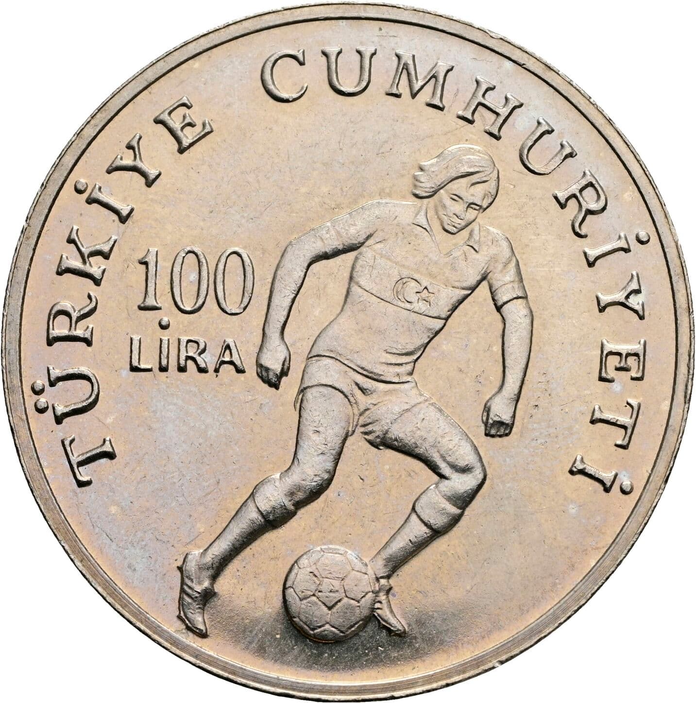 100 Lira 1982 – Vorderseite