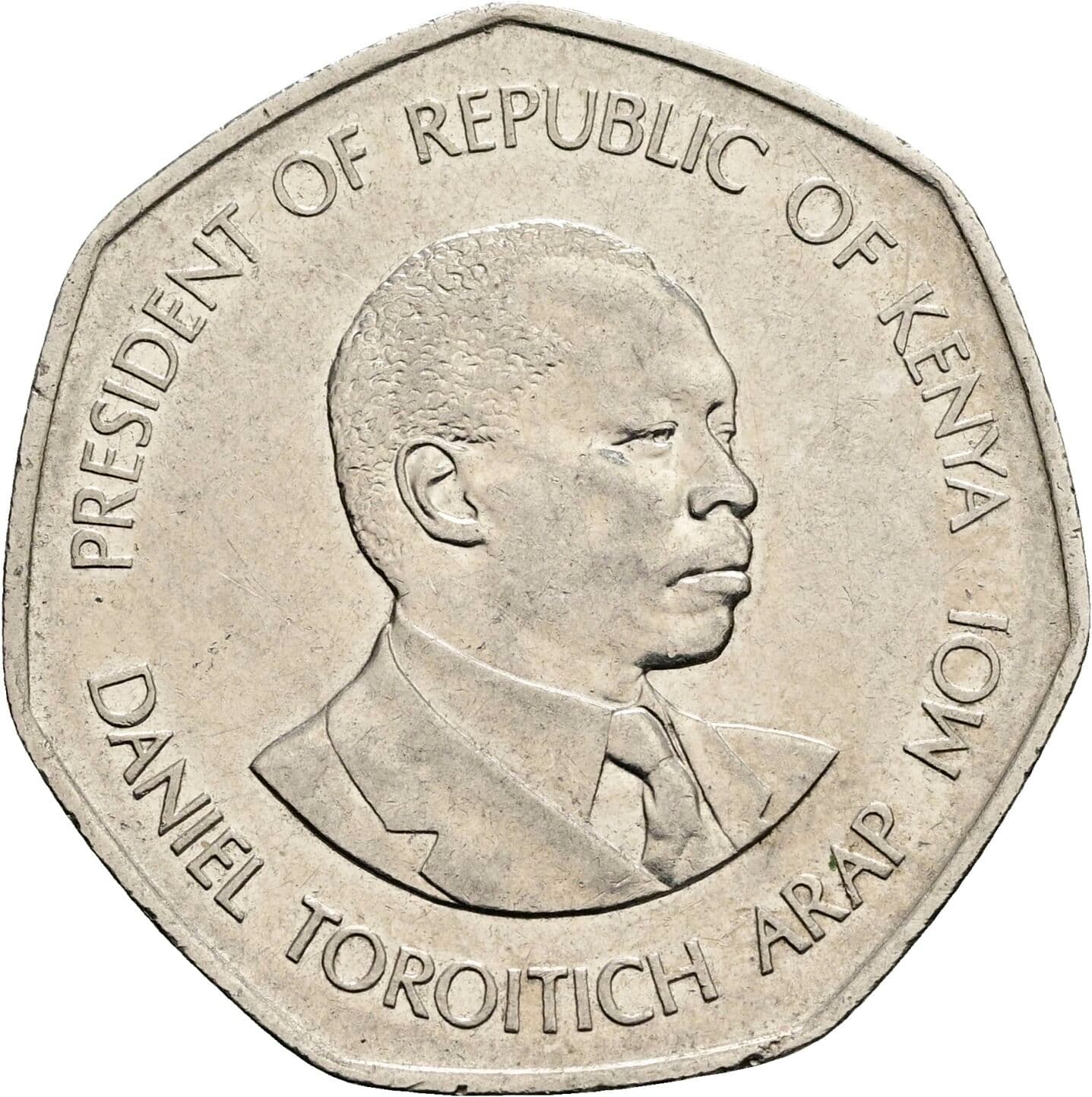 5 Shillings 1994 – Vorderseite