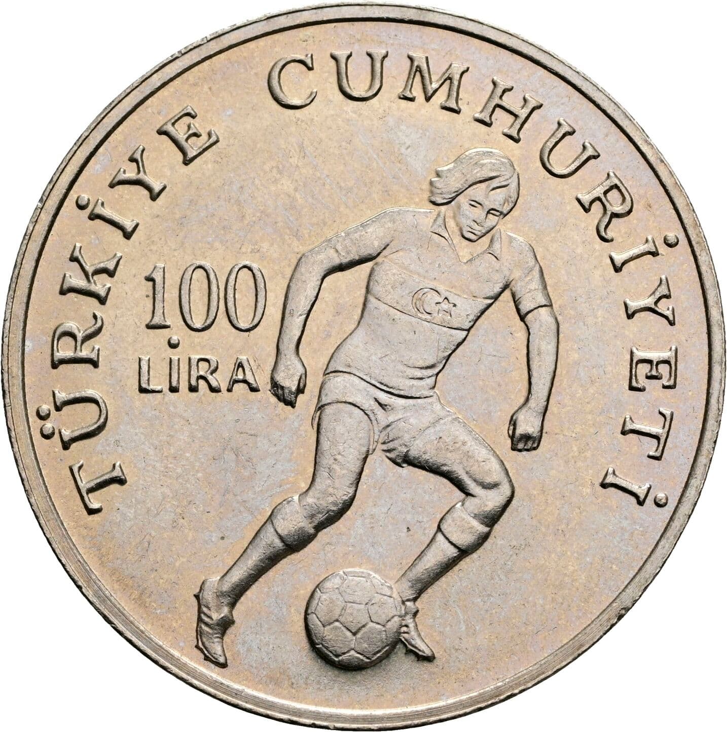 100 Lira 1982 – Rückseite