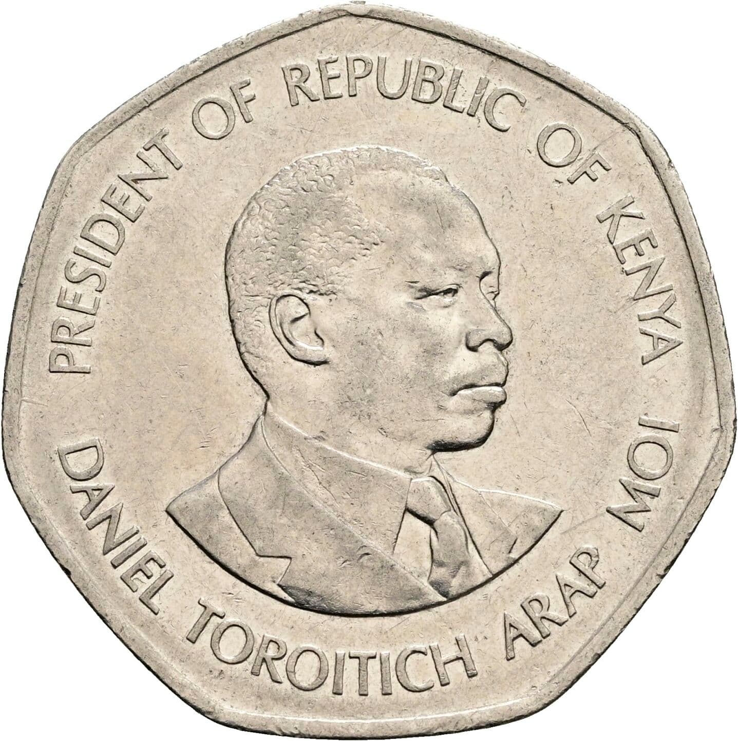 5 Shillings 1994 – Vorderseite