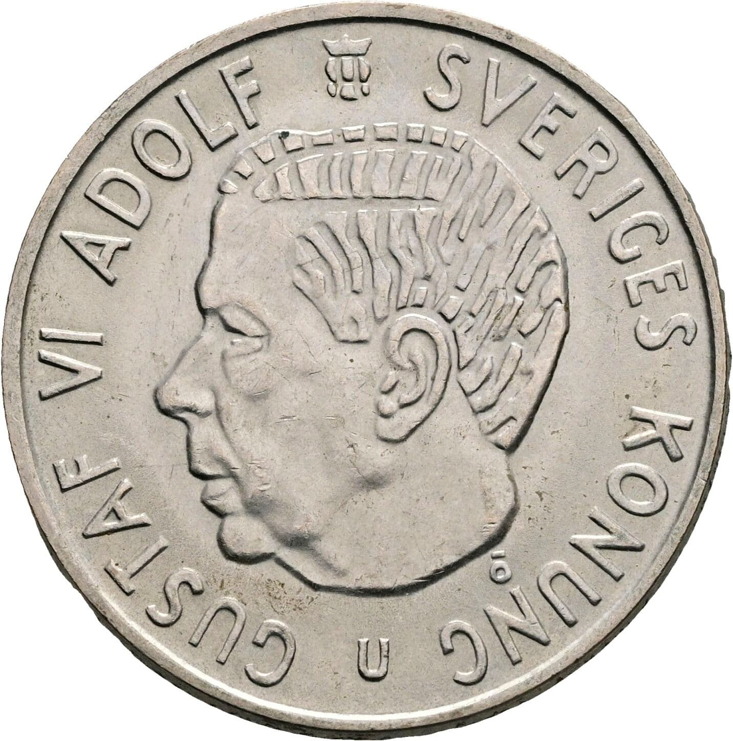 2 Kronor Gustaf VI Adolf (1950-1973) 1971 – Vorderseite