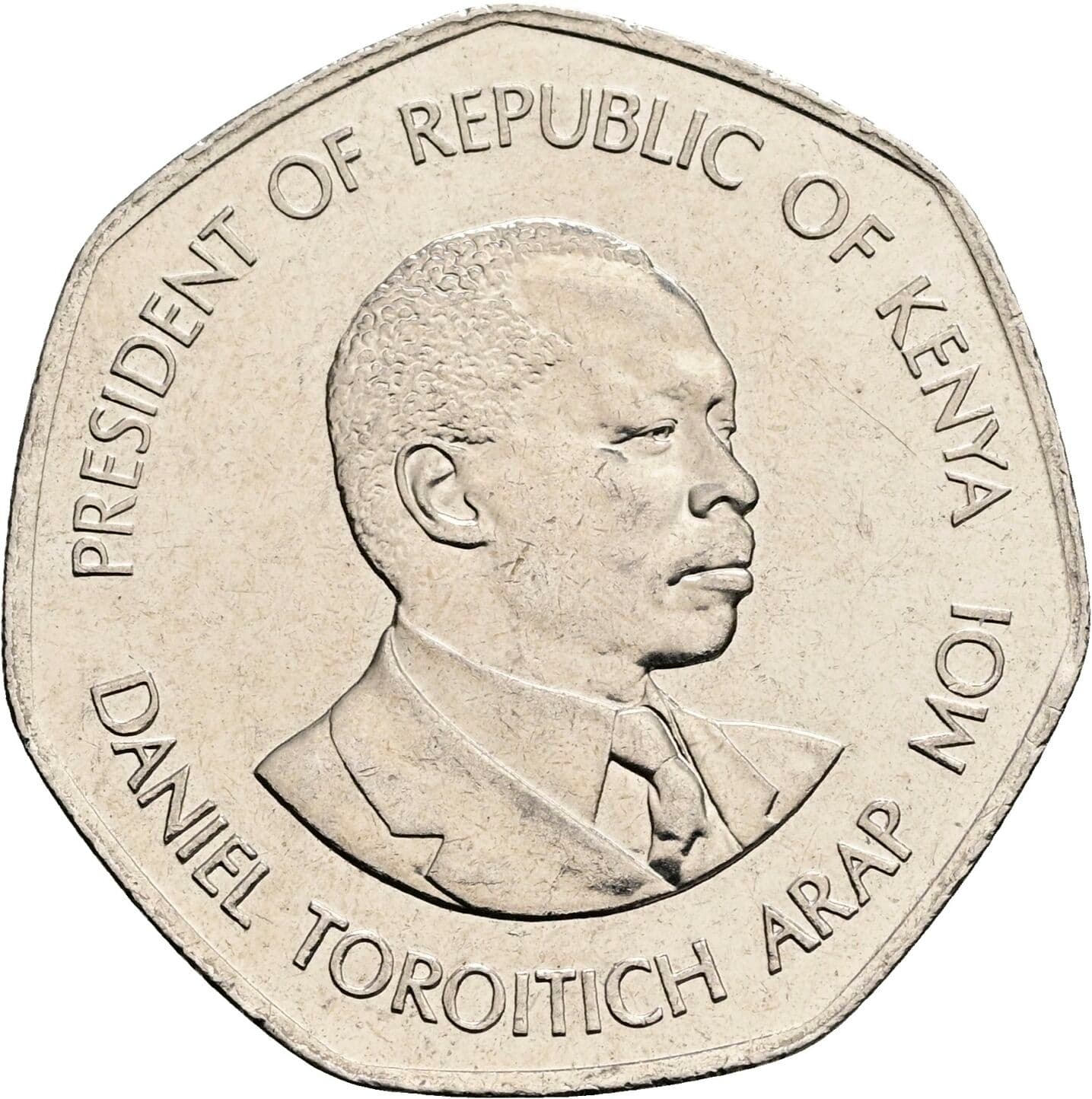 5 Shillings 1994 – Vorderseite