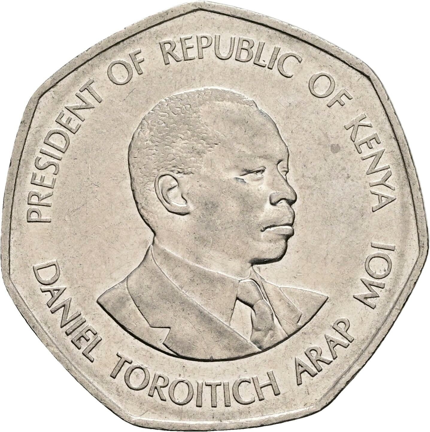 5 Shillings 1994 – Vorderseite