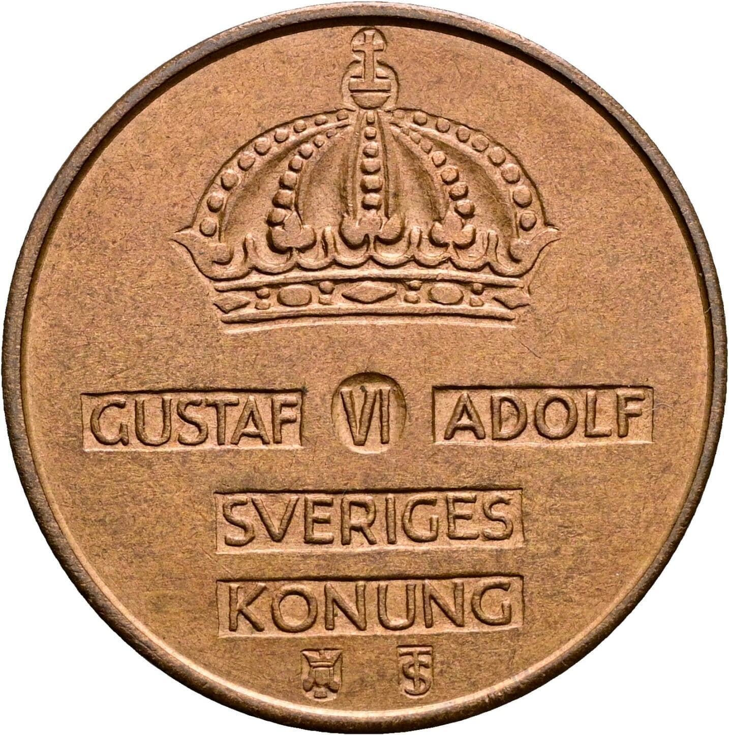 5 Öre Gustaf VI Adolf (1950-1973) 1959 – Rückseite