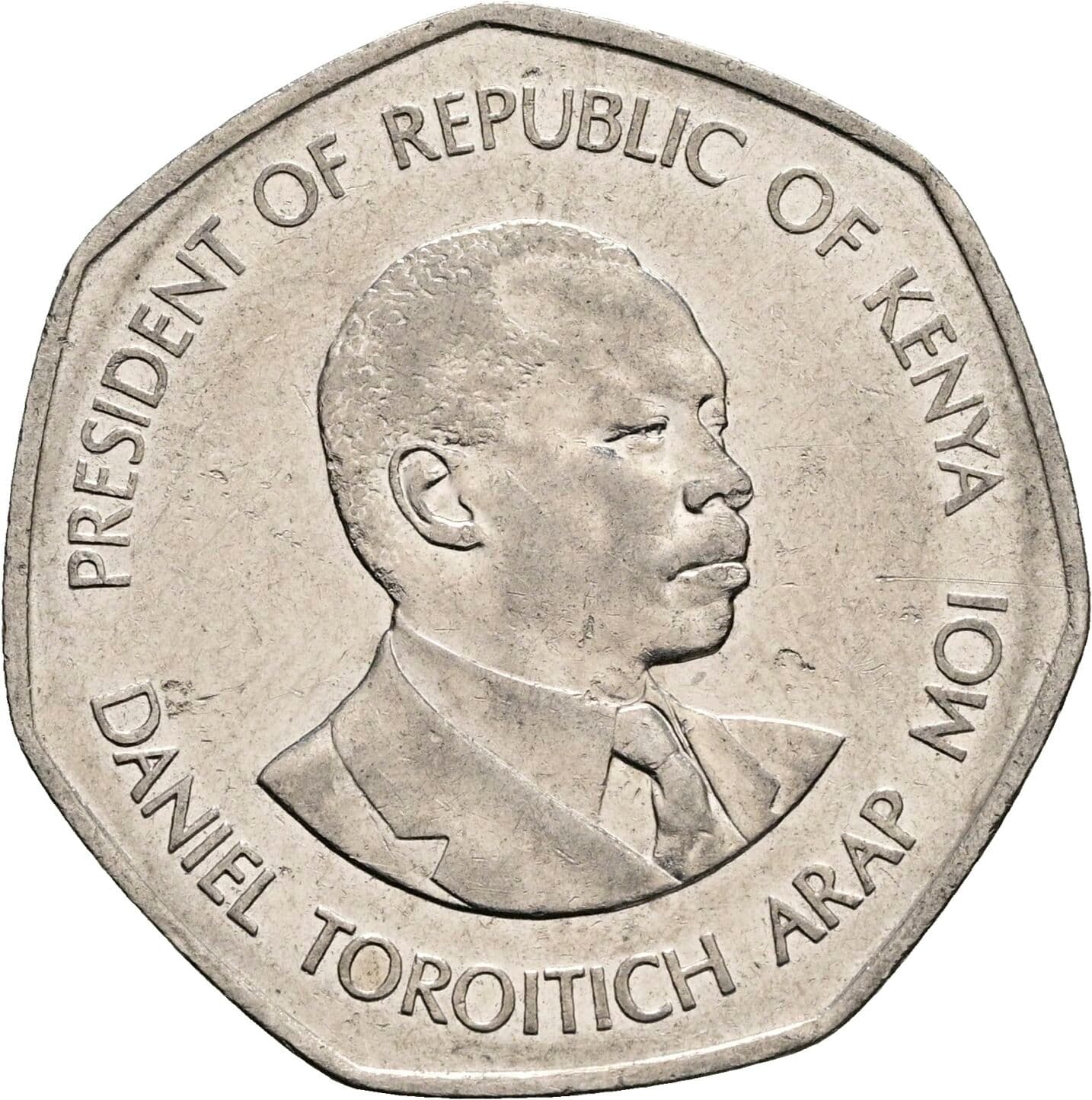 5 Shillings 1994 – Vorderseite