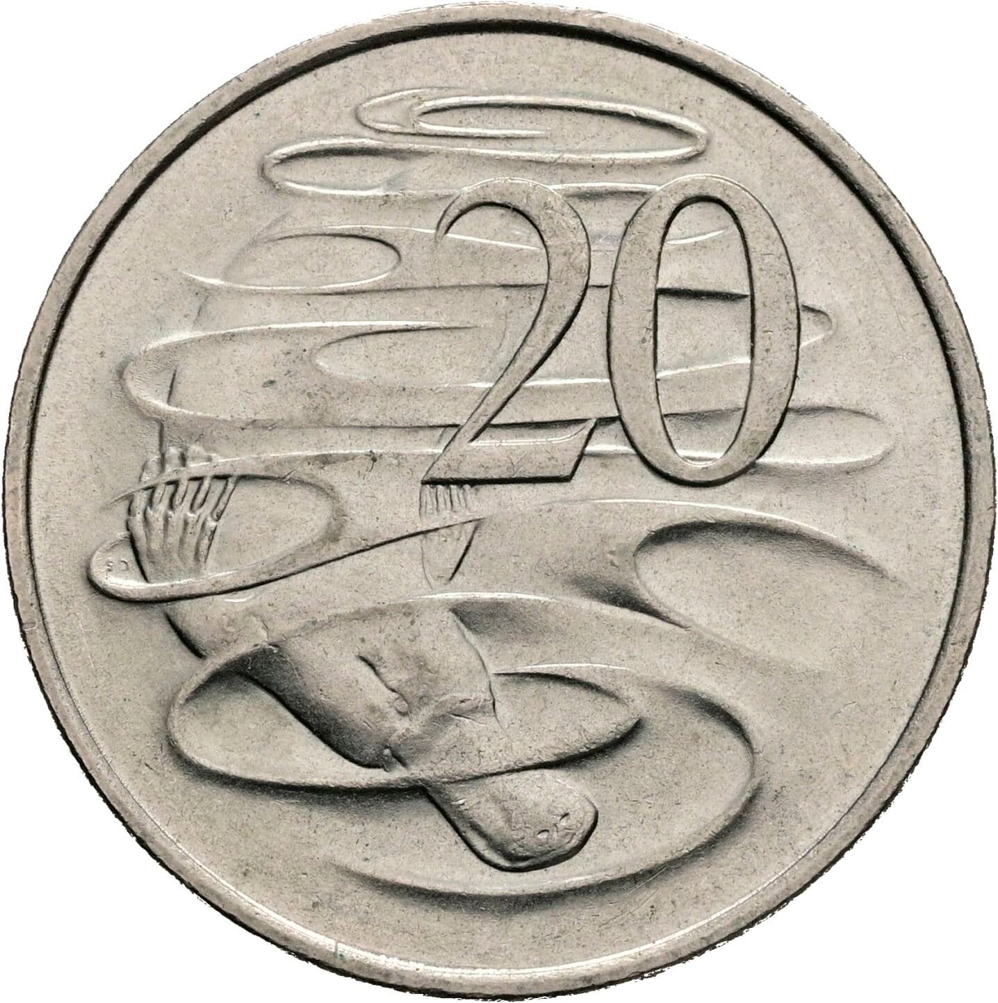 20 Cents 1982 – Vorderseite