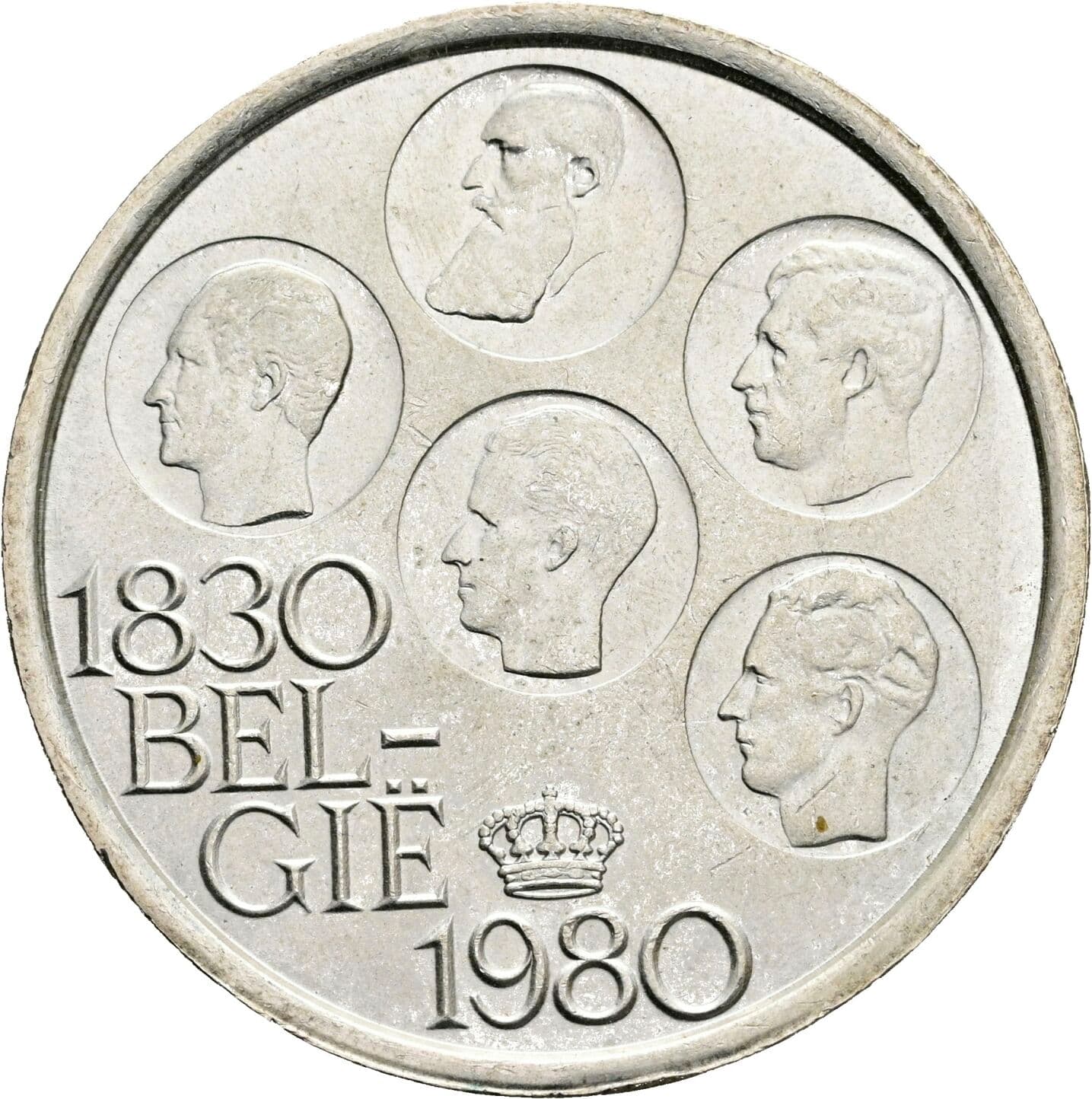 500 Frank Baudouin I. (1951-1993) 1980 – Rückseite