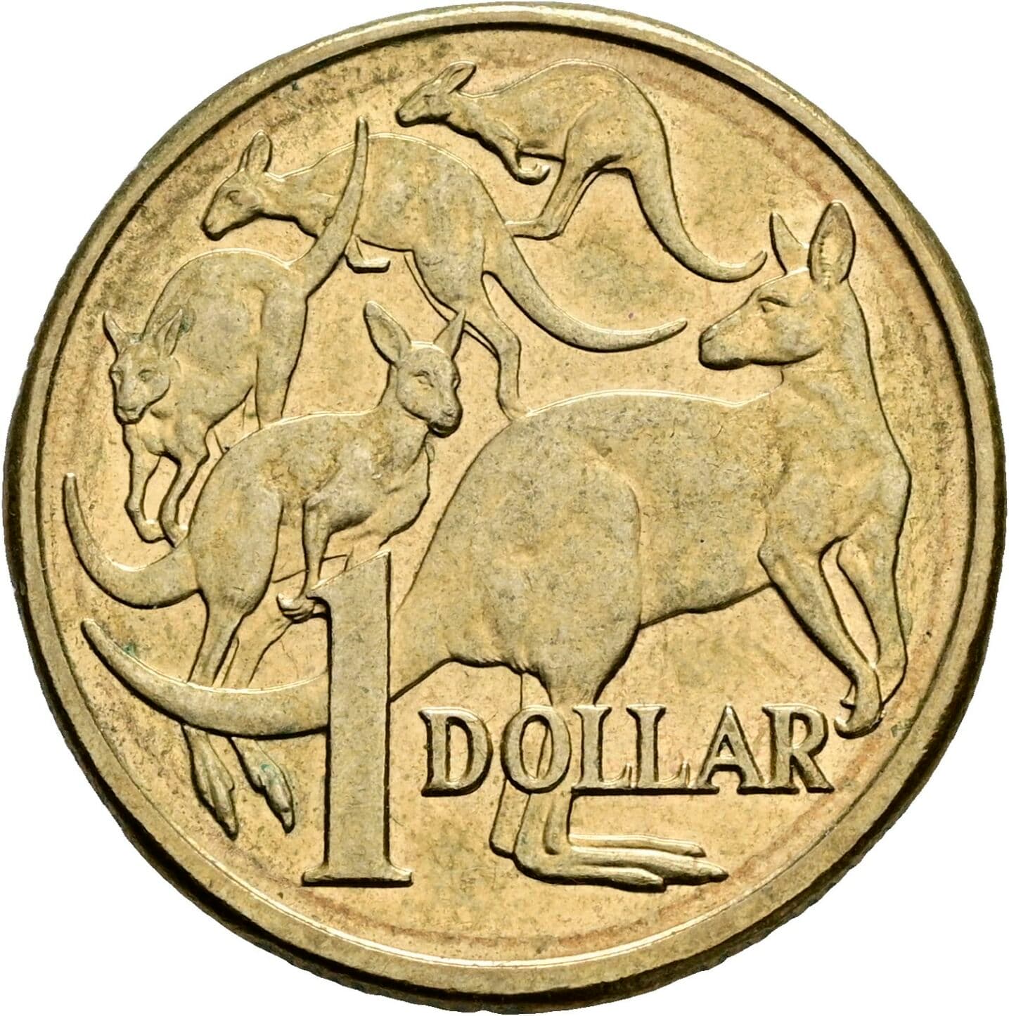 1 Dollar Elisabeth II. 1952-2022 1985 – Rückseite