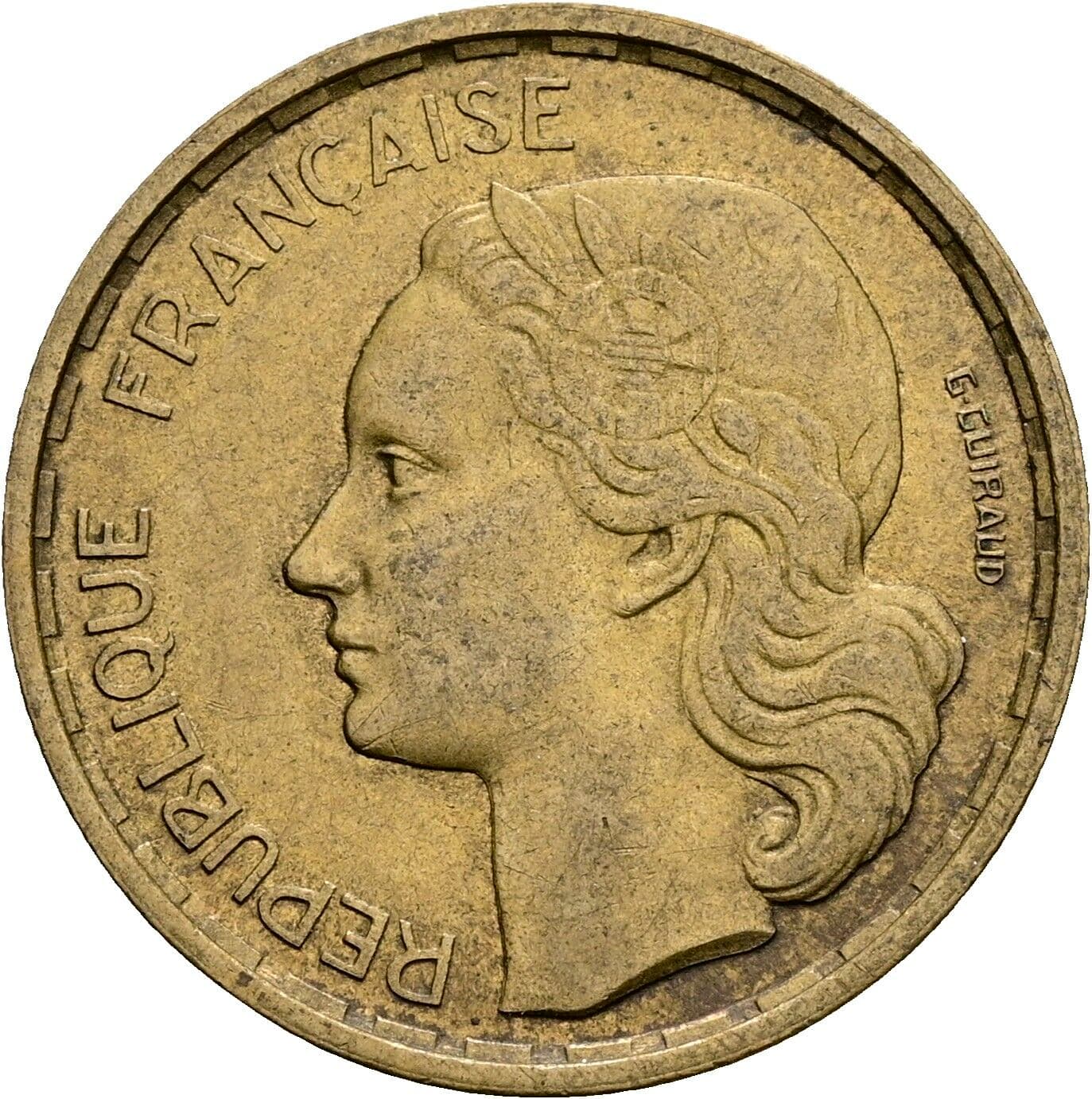 20 Francs 1950 – Vorderseite