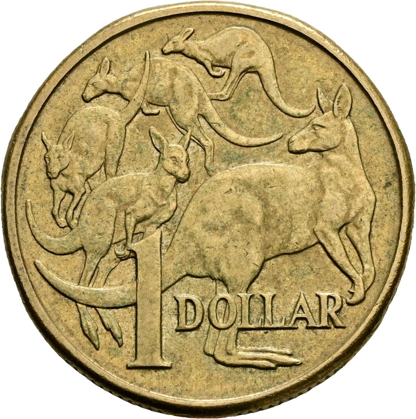 1 Dollar Elisabeth II. 1952-2022 1985 – Rückseite