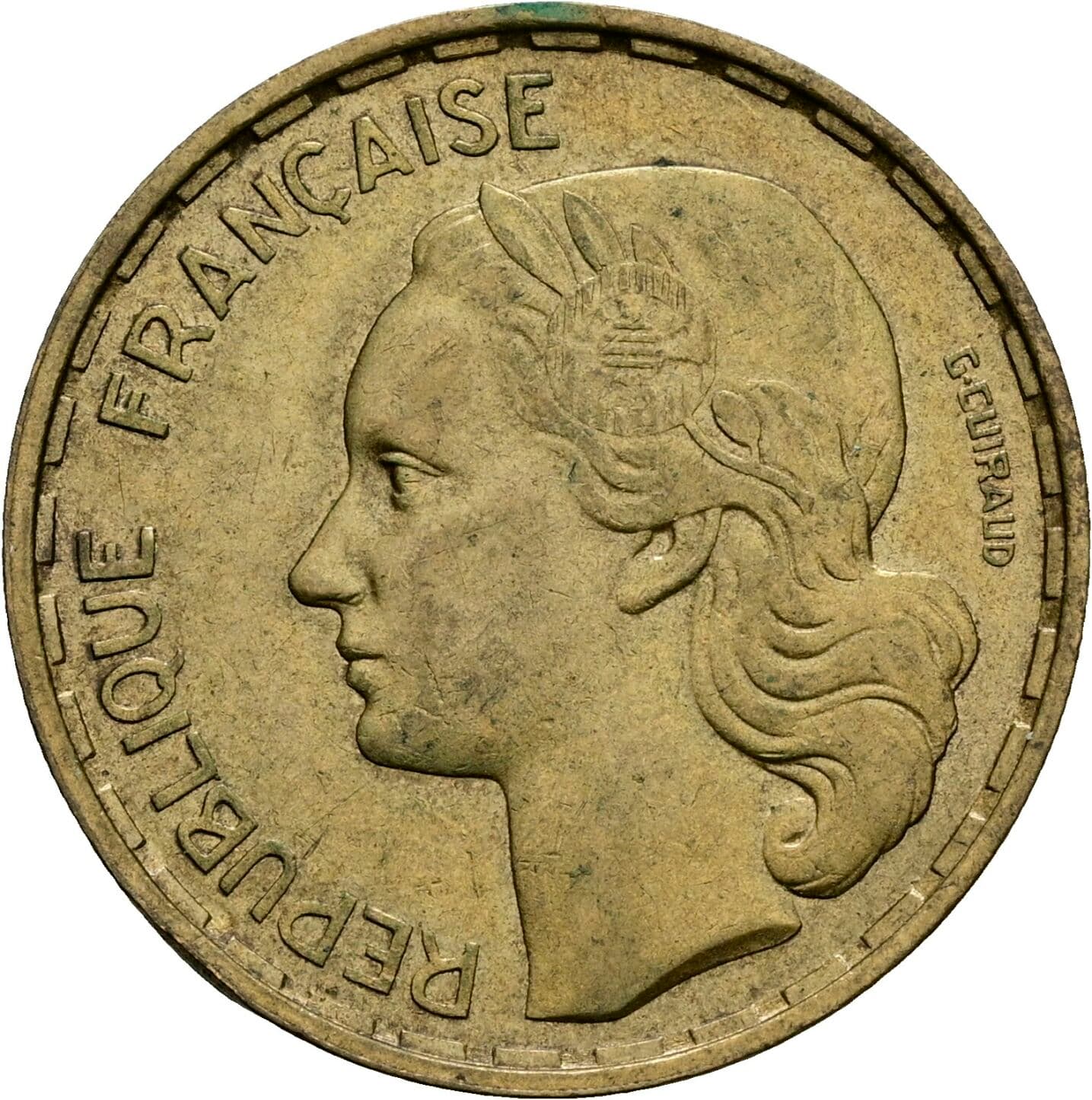 50 Francs 1952 B – Vorderseite