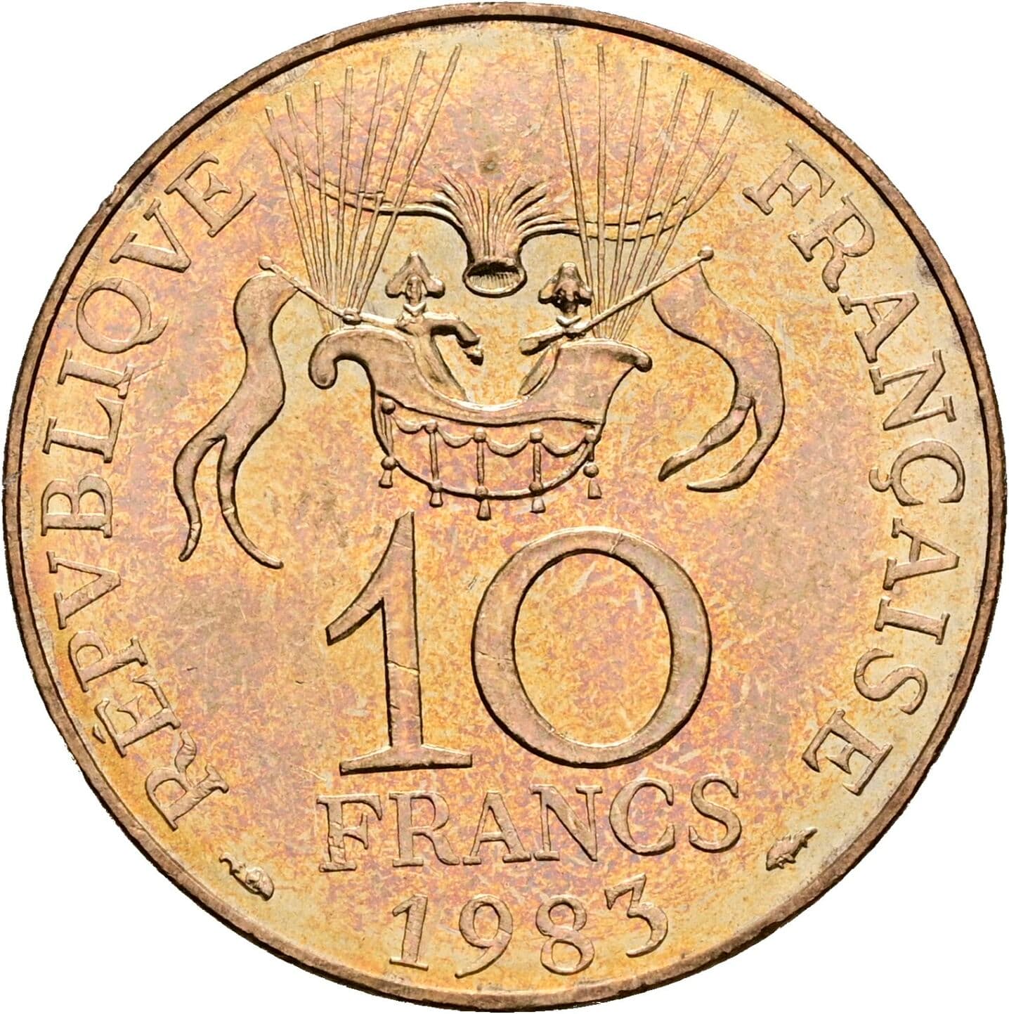 10 Francs 1983 – Vorderseite
