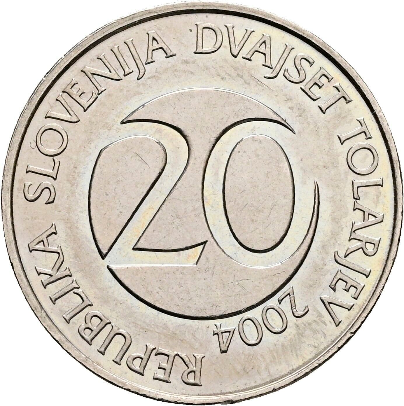 20 Tolarjev