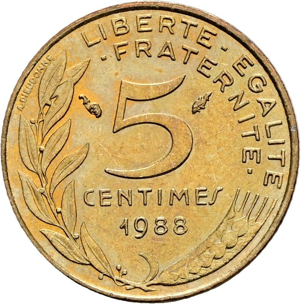 5 Centimes
