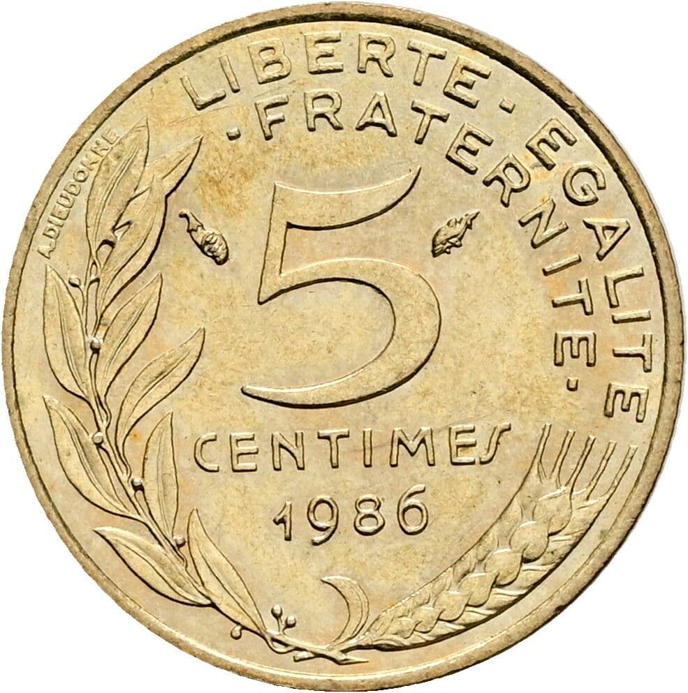 5 Centimes