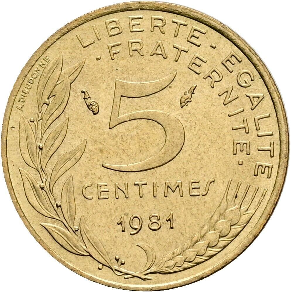 5 Centimes