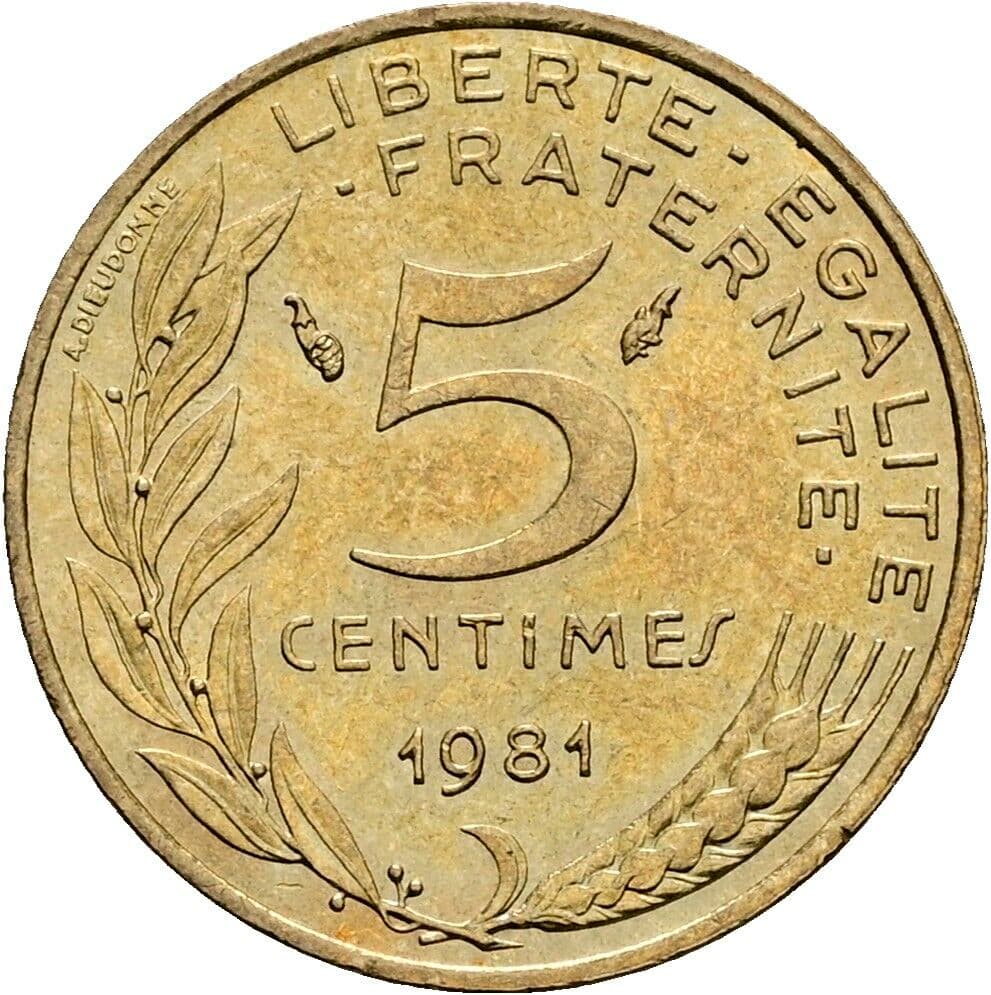 5 Centimes