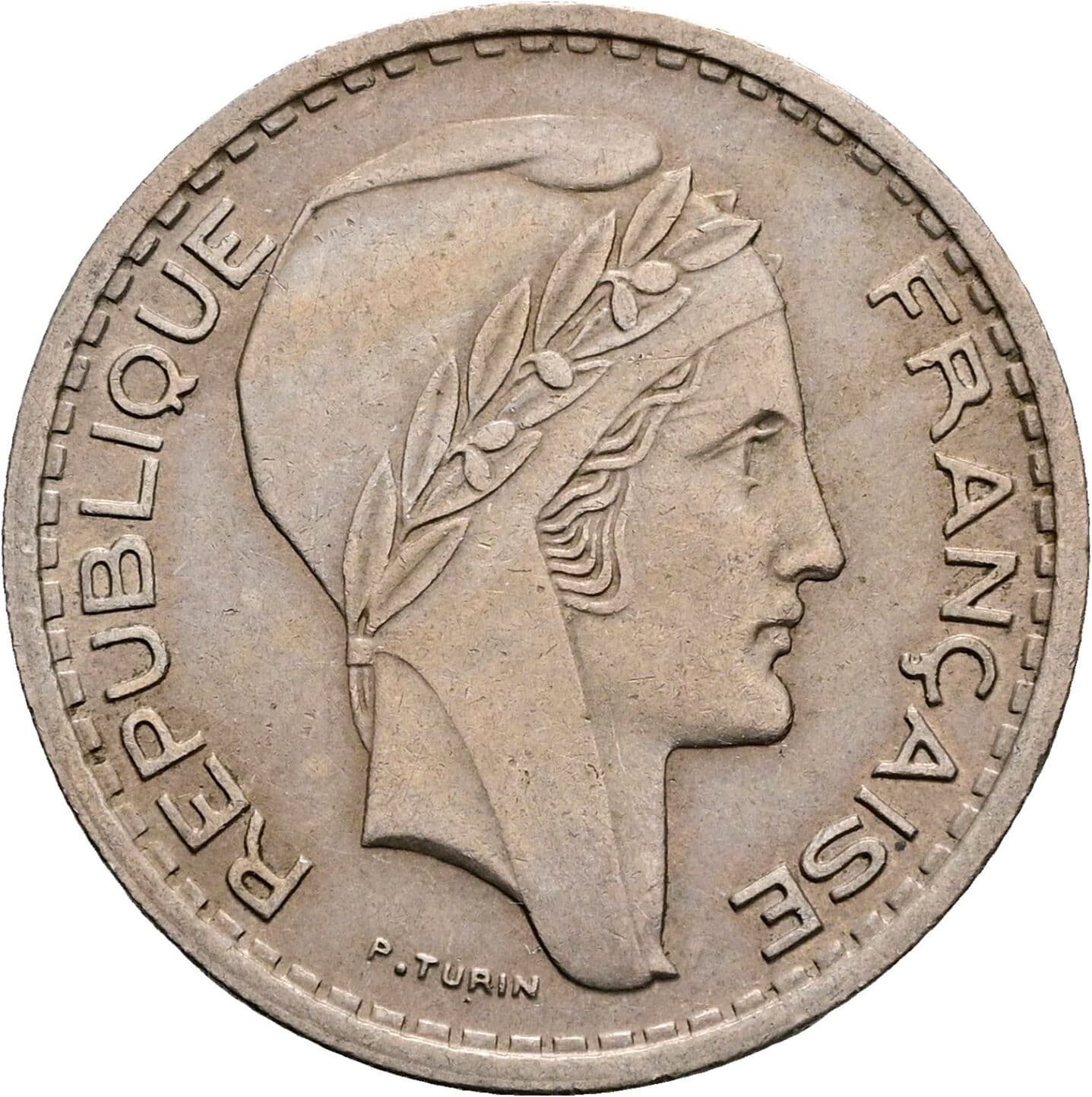 10 Francs 1948 – Vorderseite