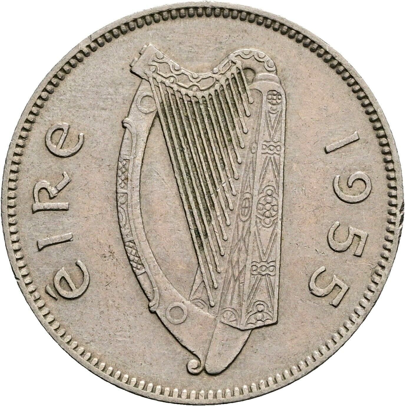 1 Scilling 1955 – Rückseite
