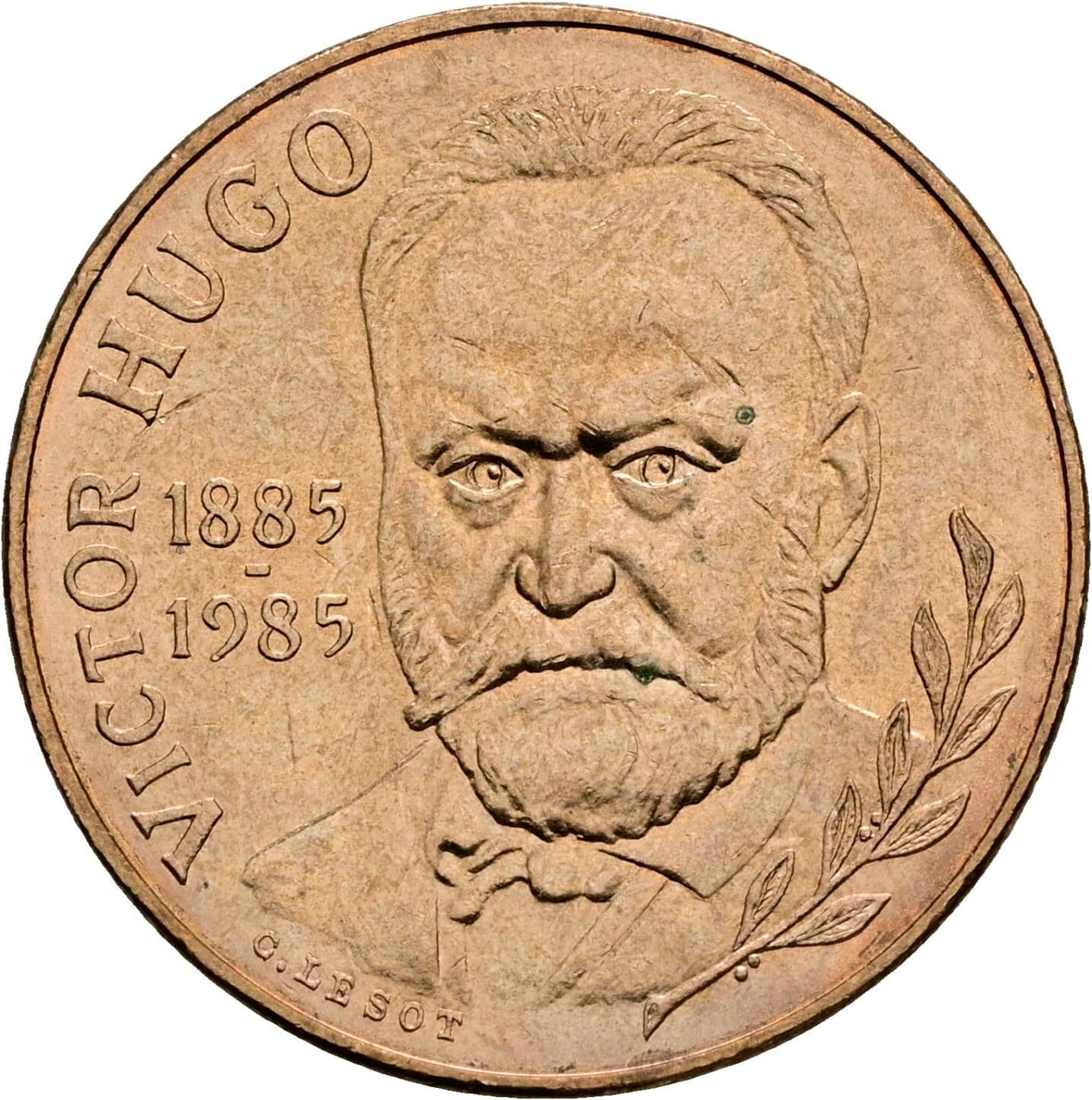 10 Francs 1985 – Vorderseite