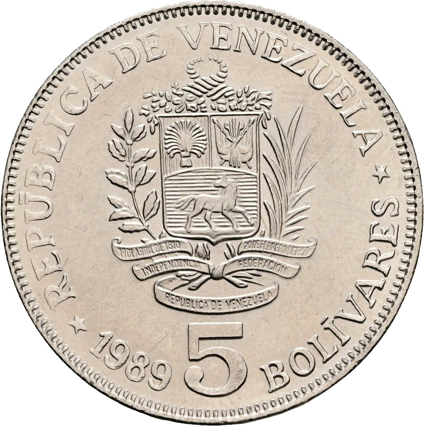 5 Bolivares