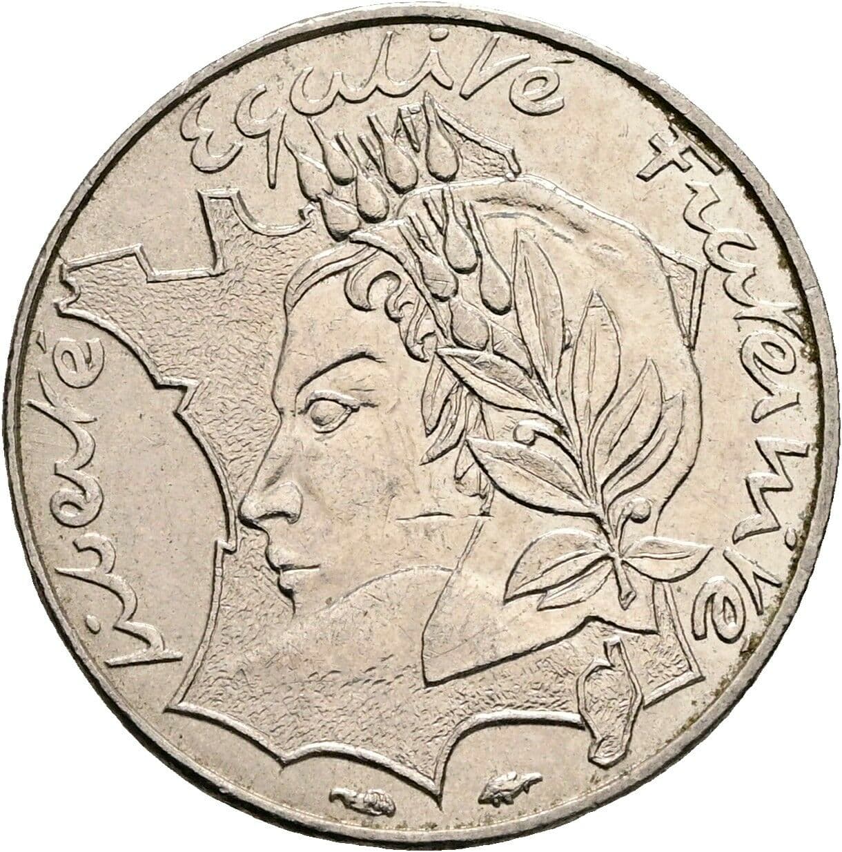 10 Francs 1986 – Vorderseite