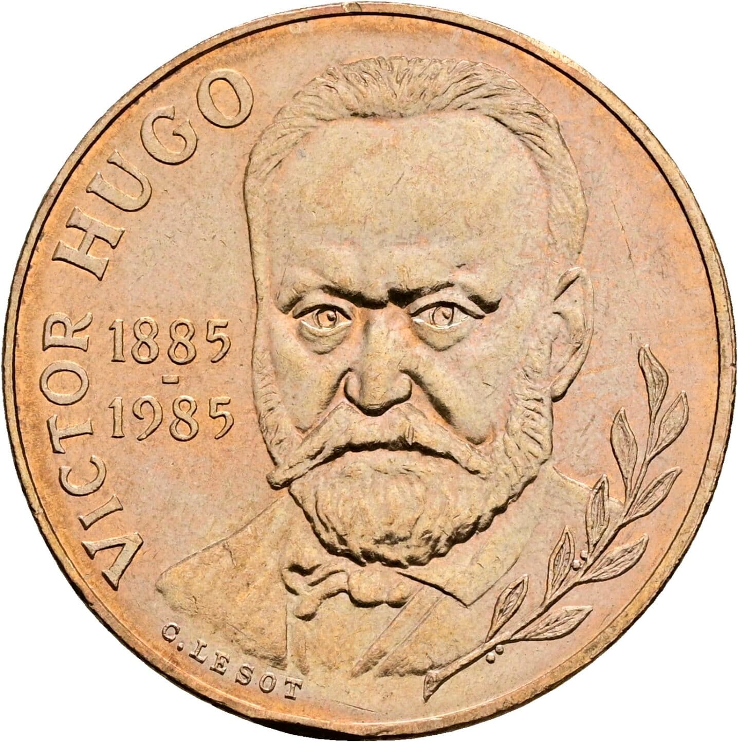 10 Francs 1985 – Vorderseite