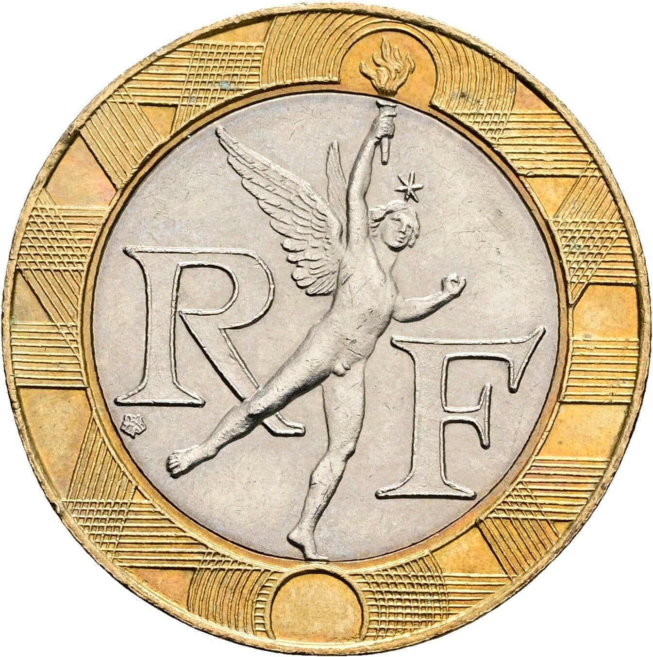 10 Francs 2000 – Rückseite